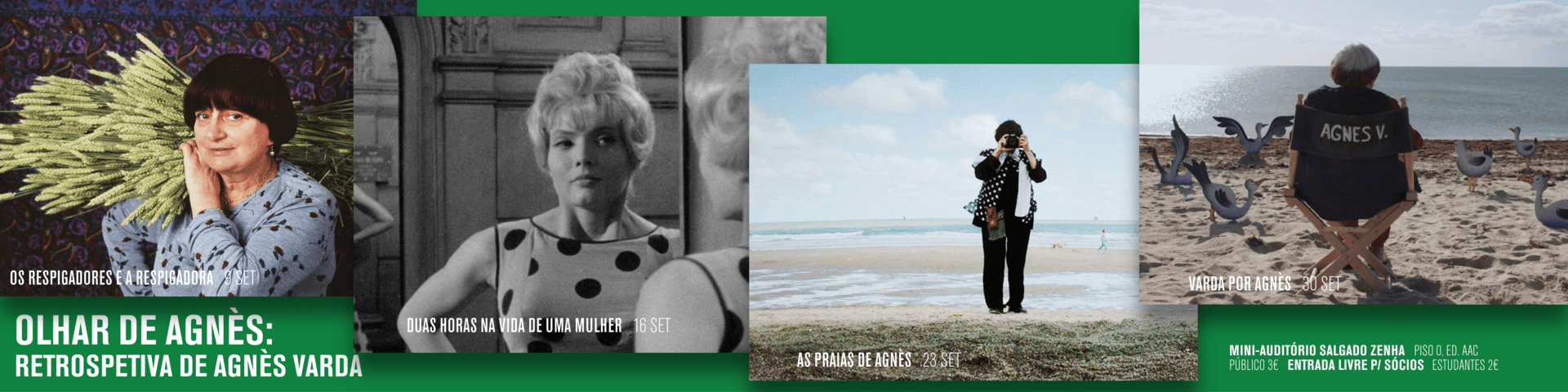 Retrospectiva Agnès Varda 1 Retrospectiva Agnès Varda